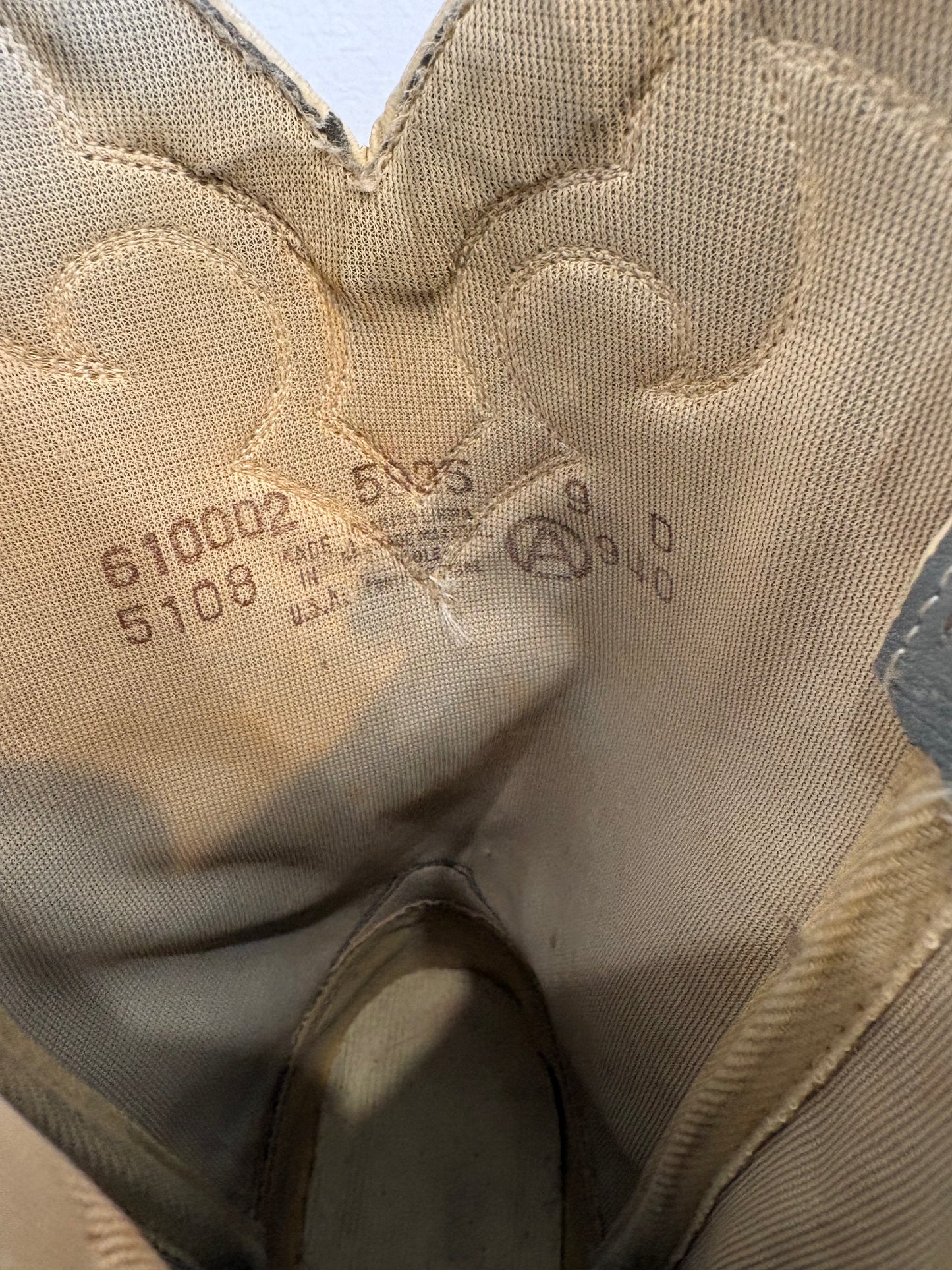 Dingo Grey Leather Cowboy Boots