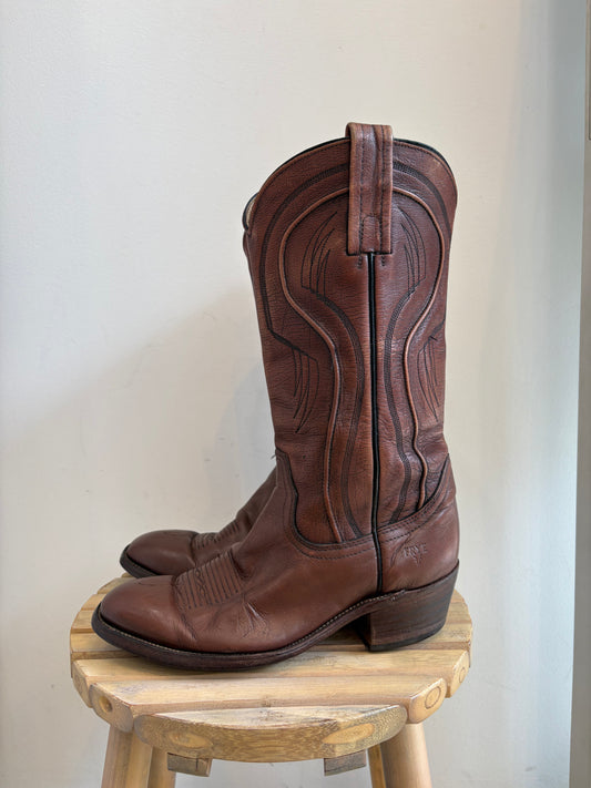 Vintage FRYE brown leather boots