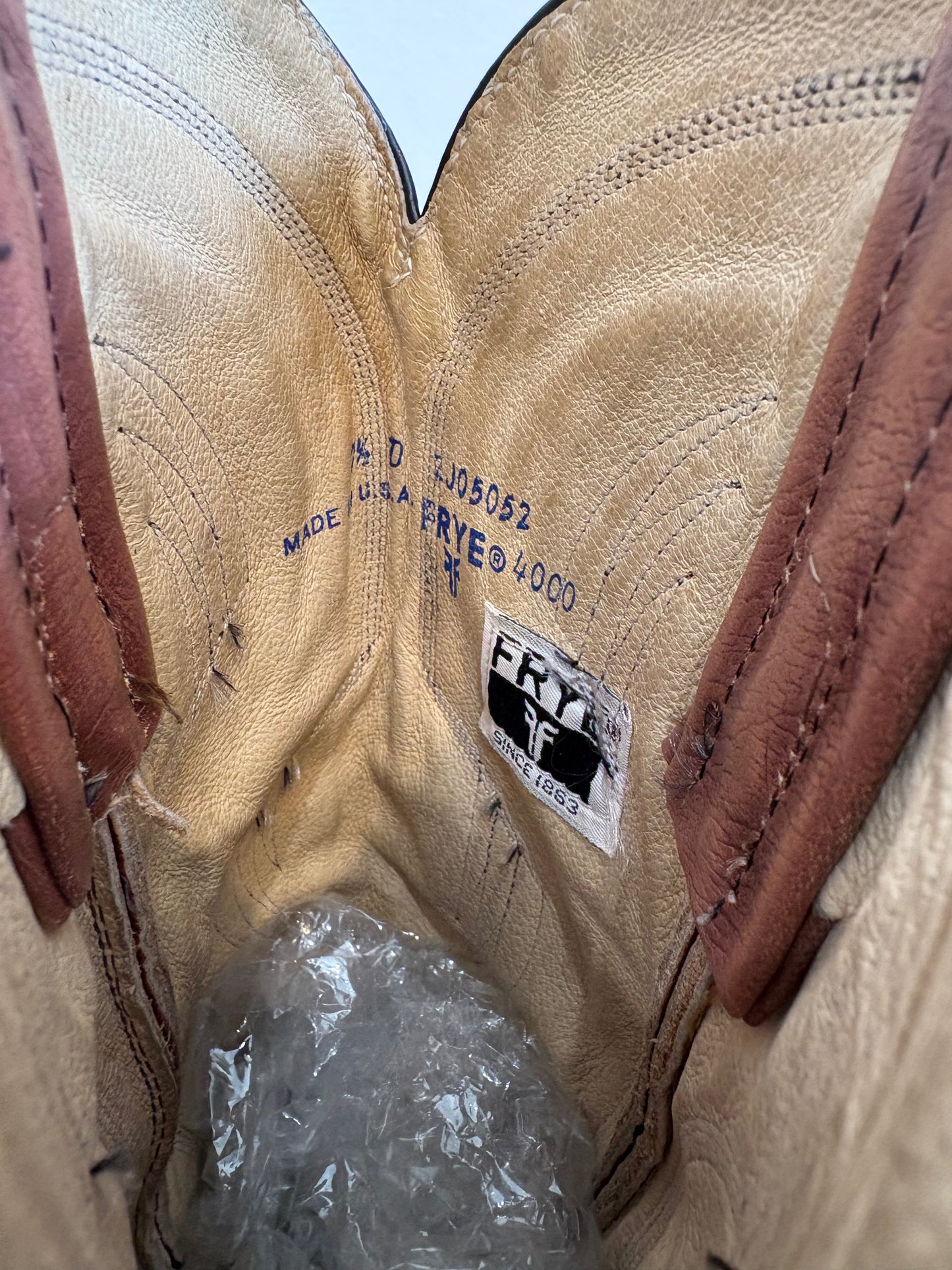 Vintage FRYE brown leather boots