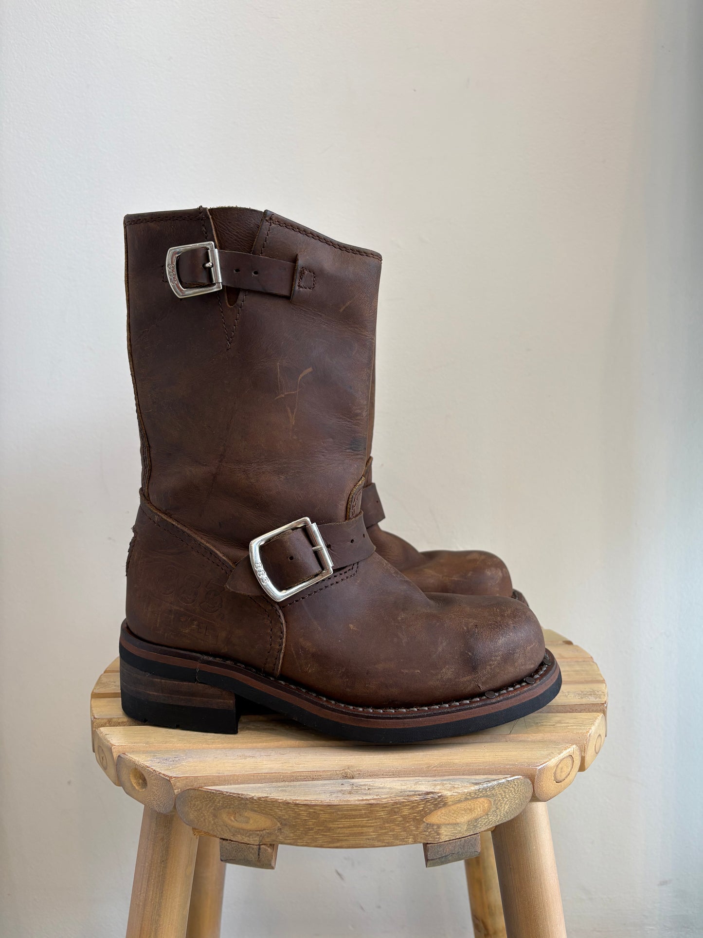 Vintage Brown leather boots