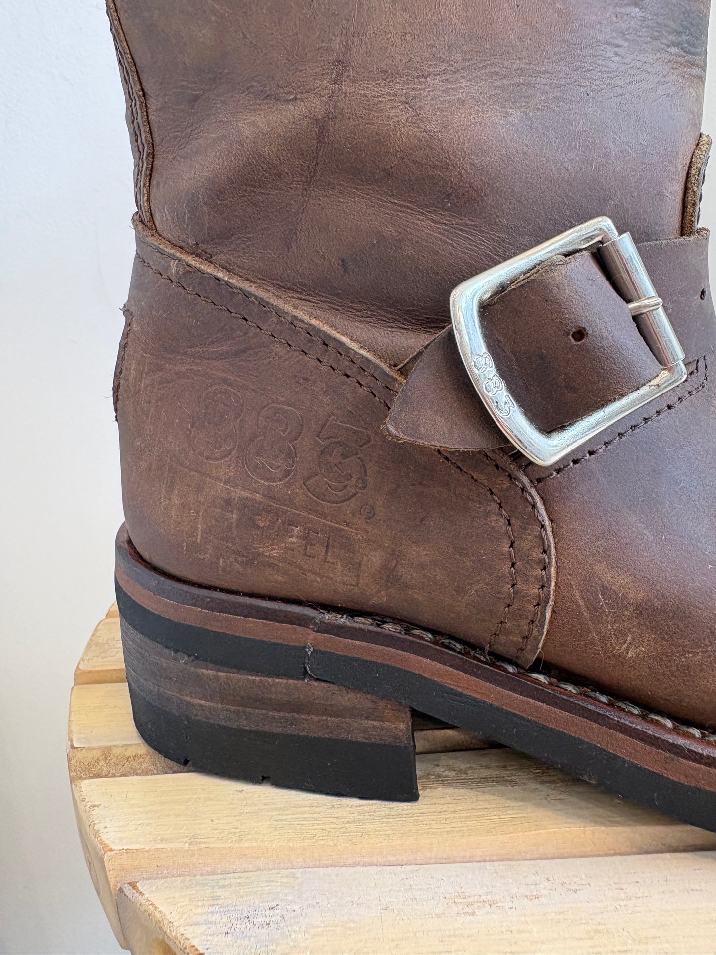 Vintage Brown leather boots