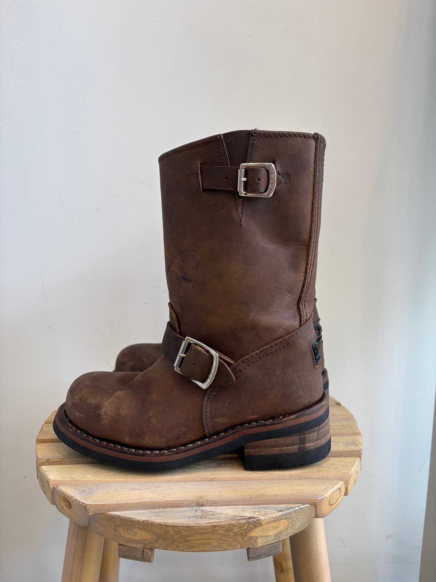 Vintage Brown leather boots