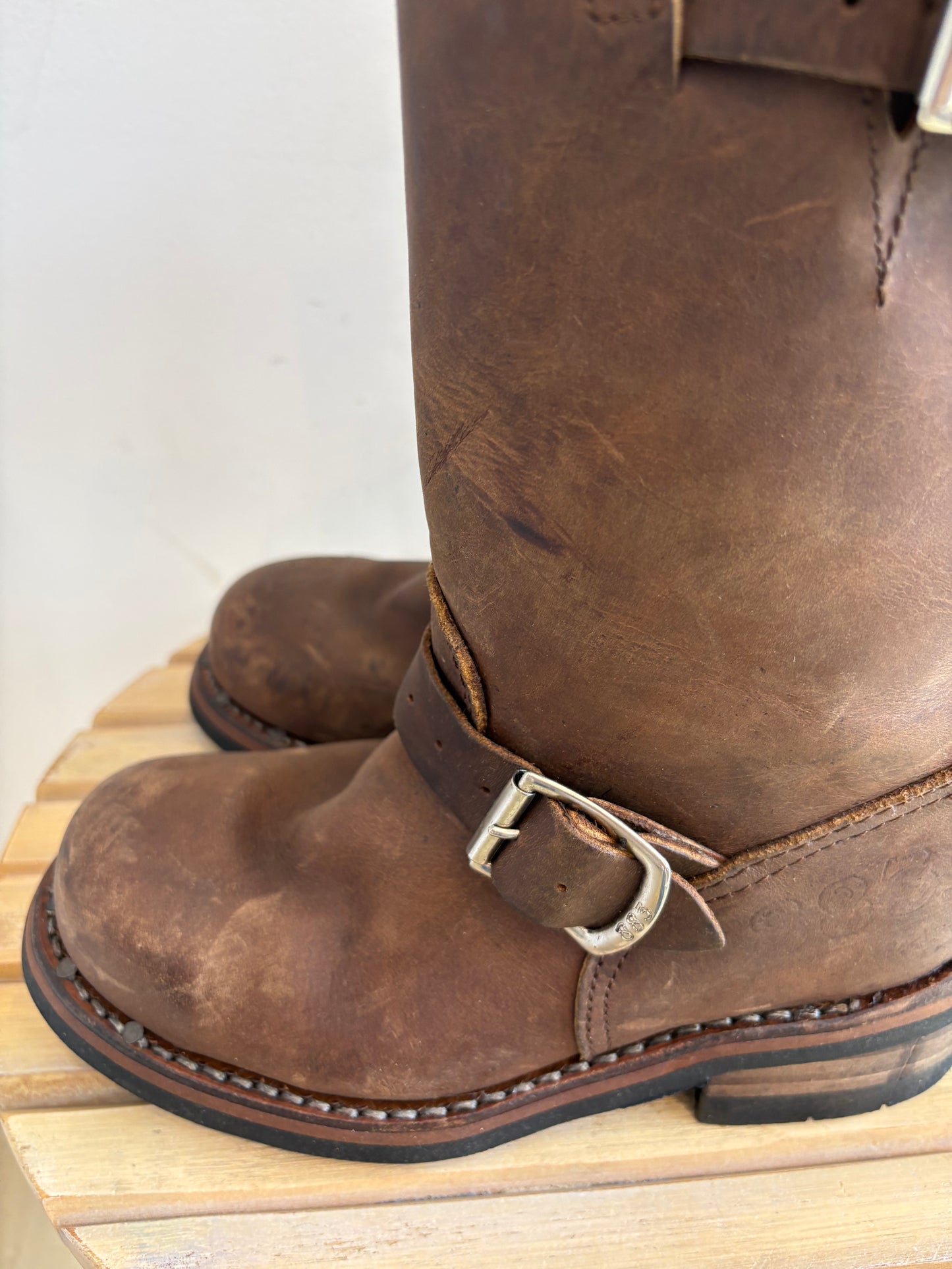 Vintage Brown leather boots