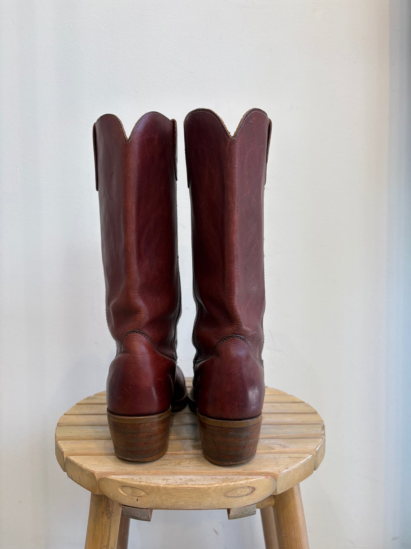 Burgundy Cowboy Boots