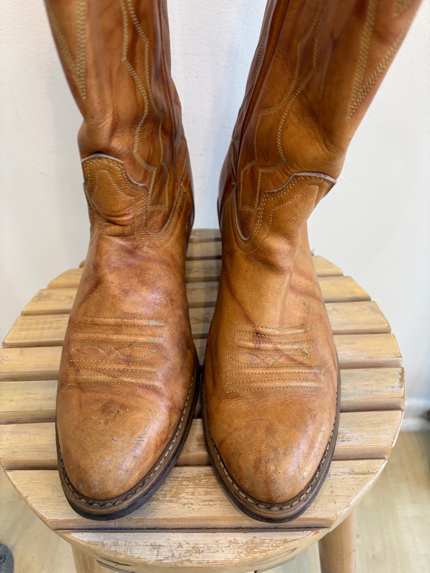 Bronze Cowboy Boots