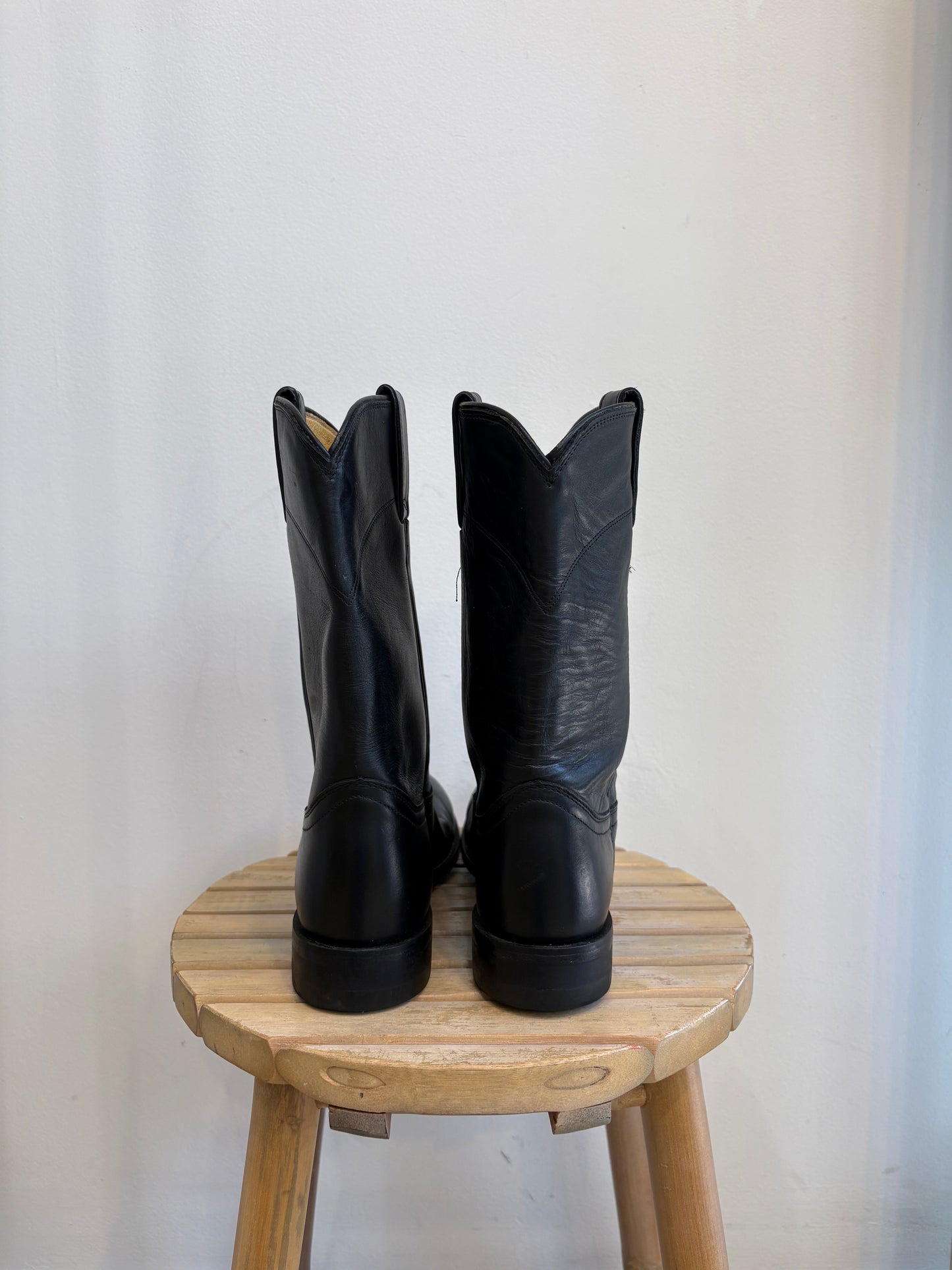 Black Justin Boots classic