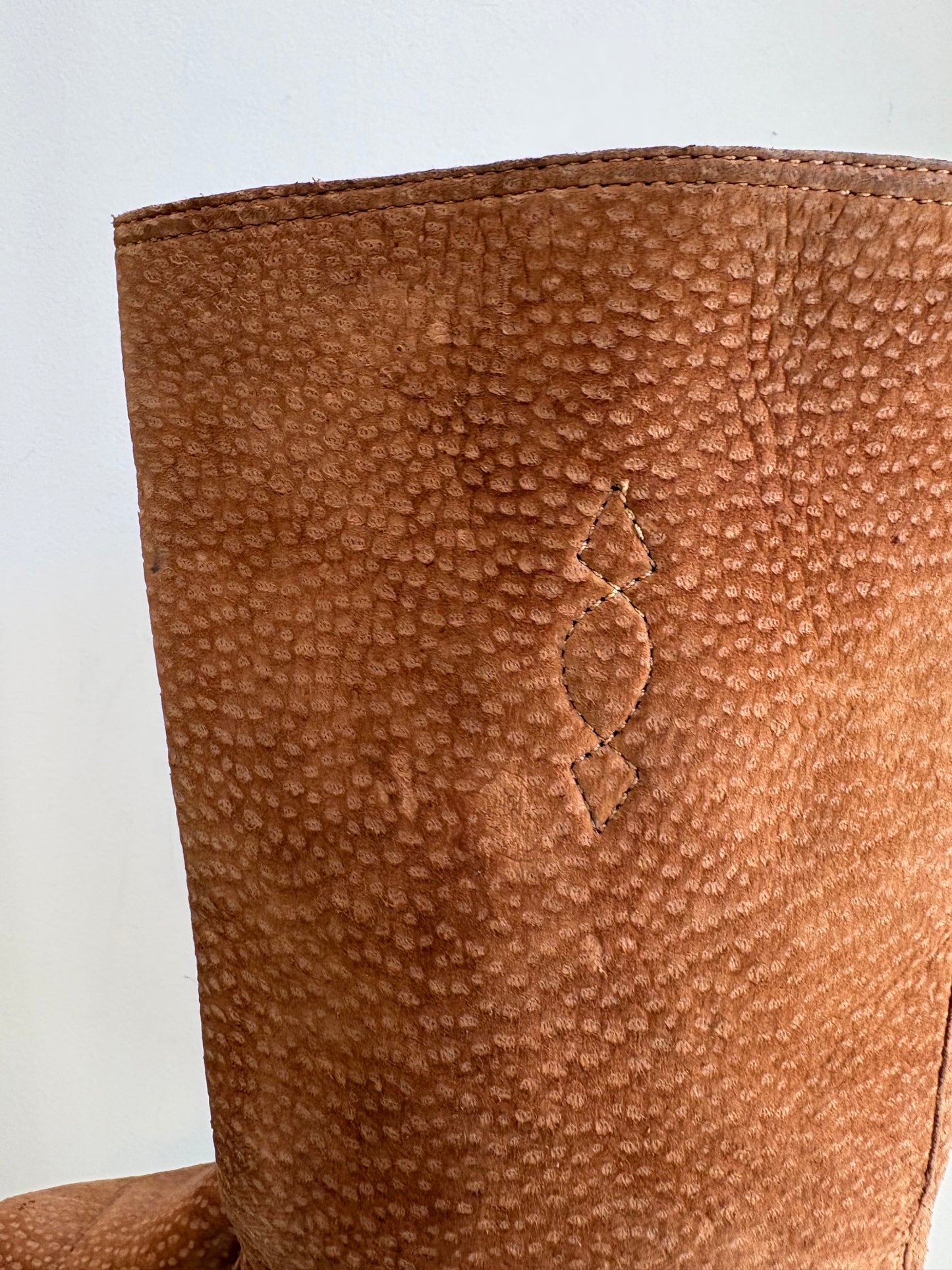 Tan suede boots