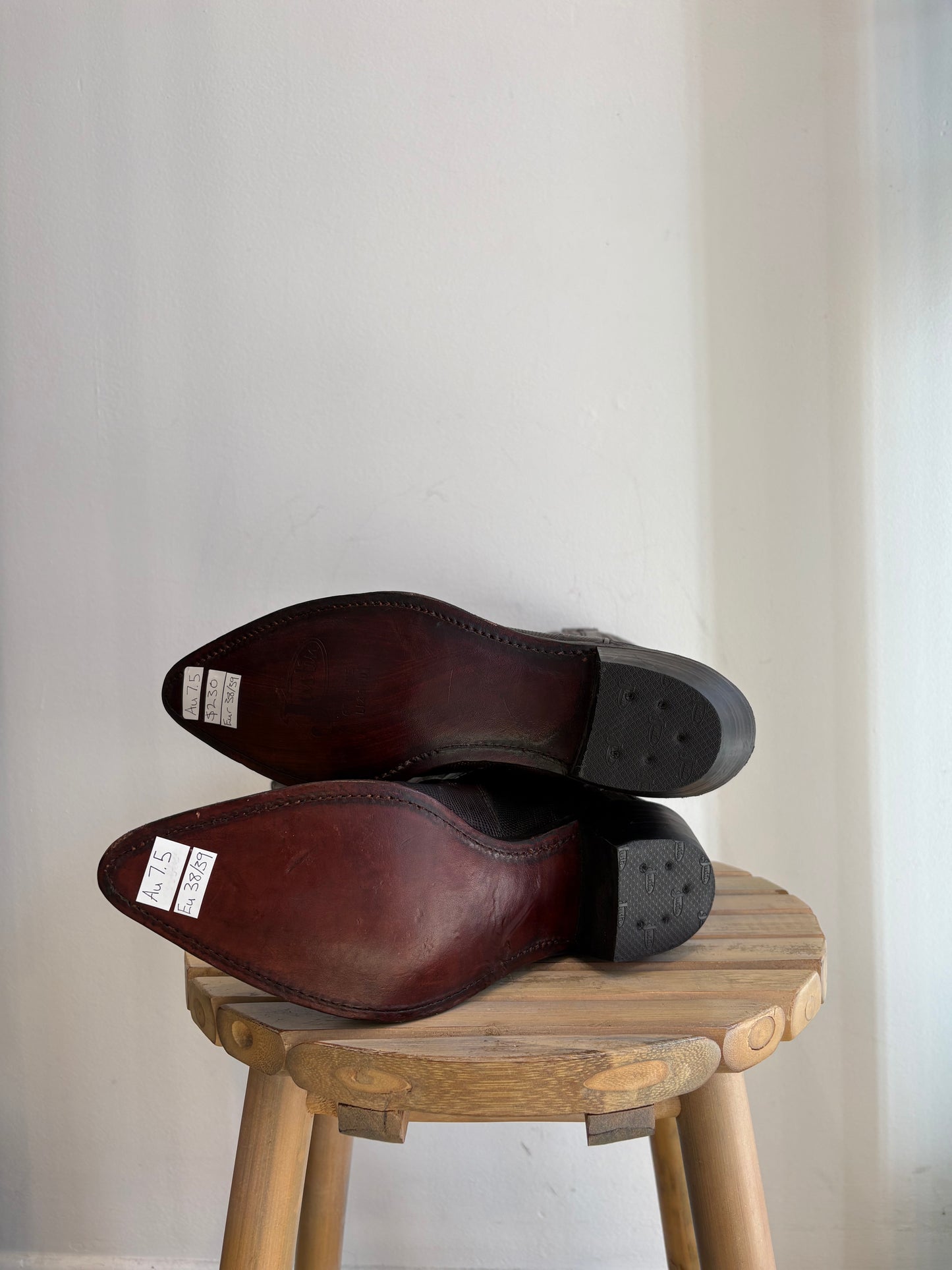 Genuine tegu lizard western boots
