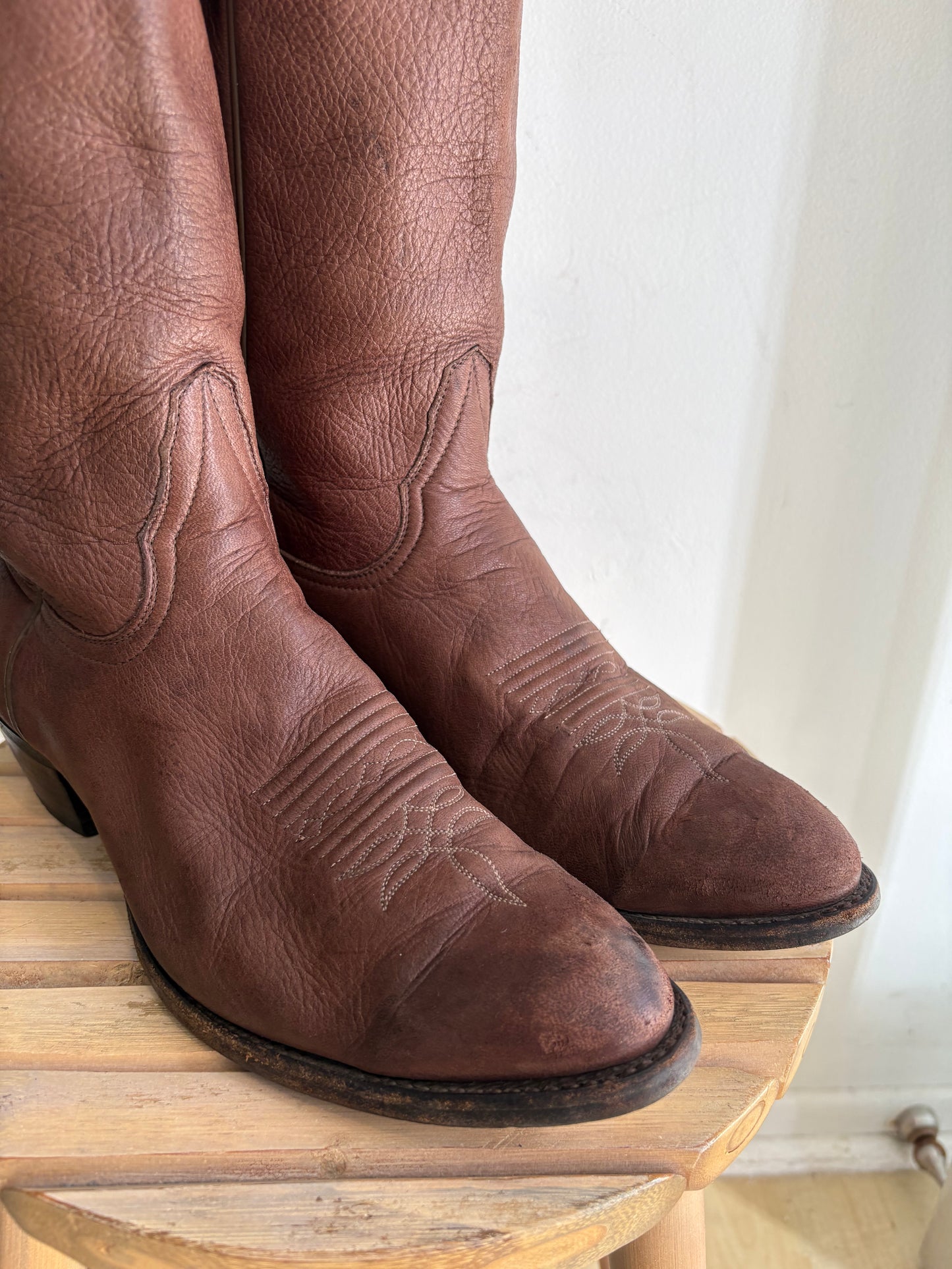 Chocolate brown boots