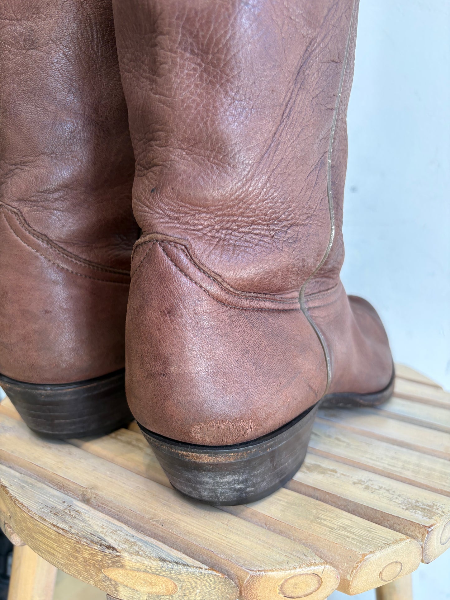 Chocolate brown boots