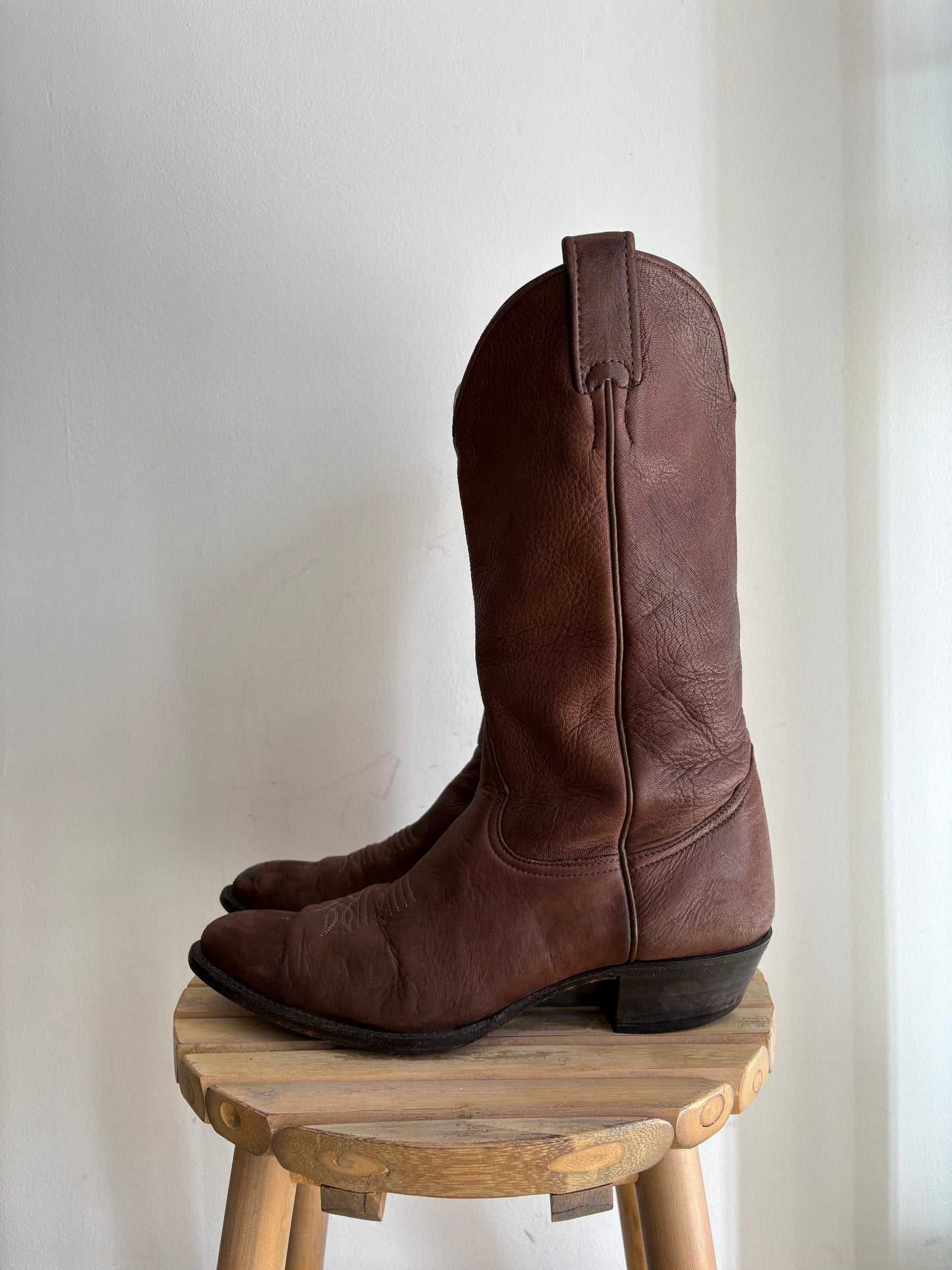 Chocolate brown boots