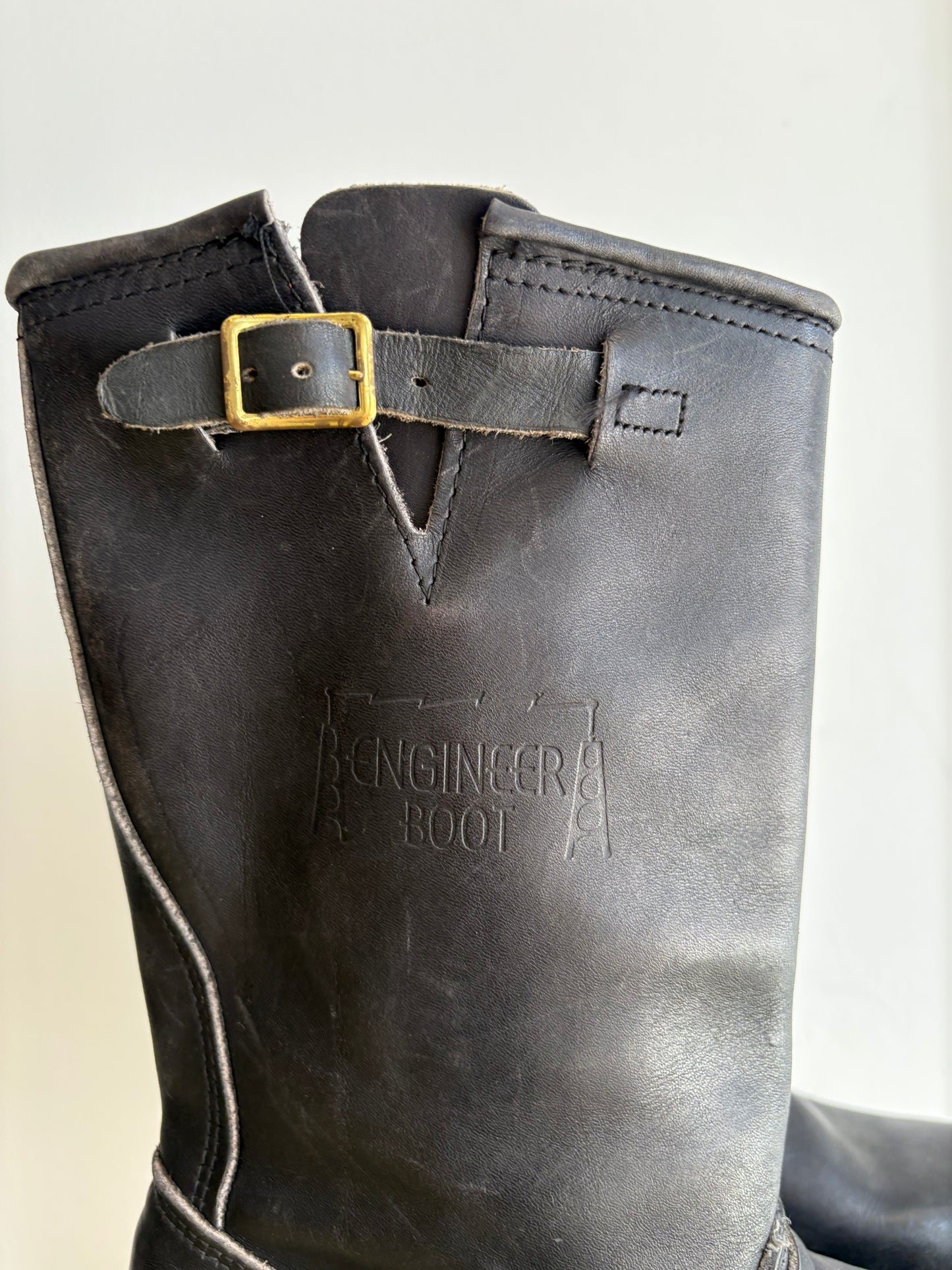 Black biker boots