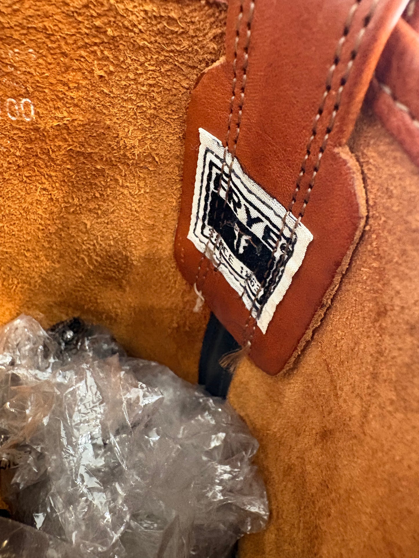 Brown FRYE biker boots