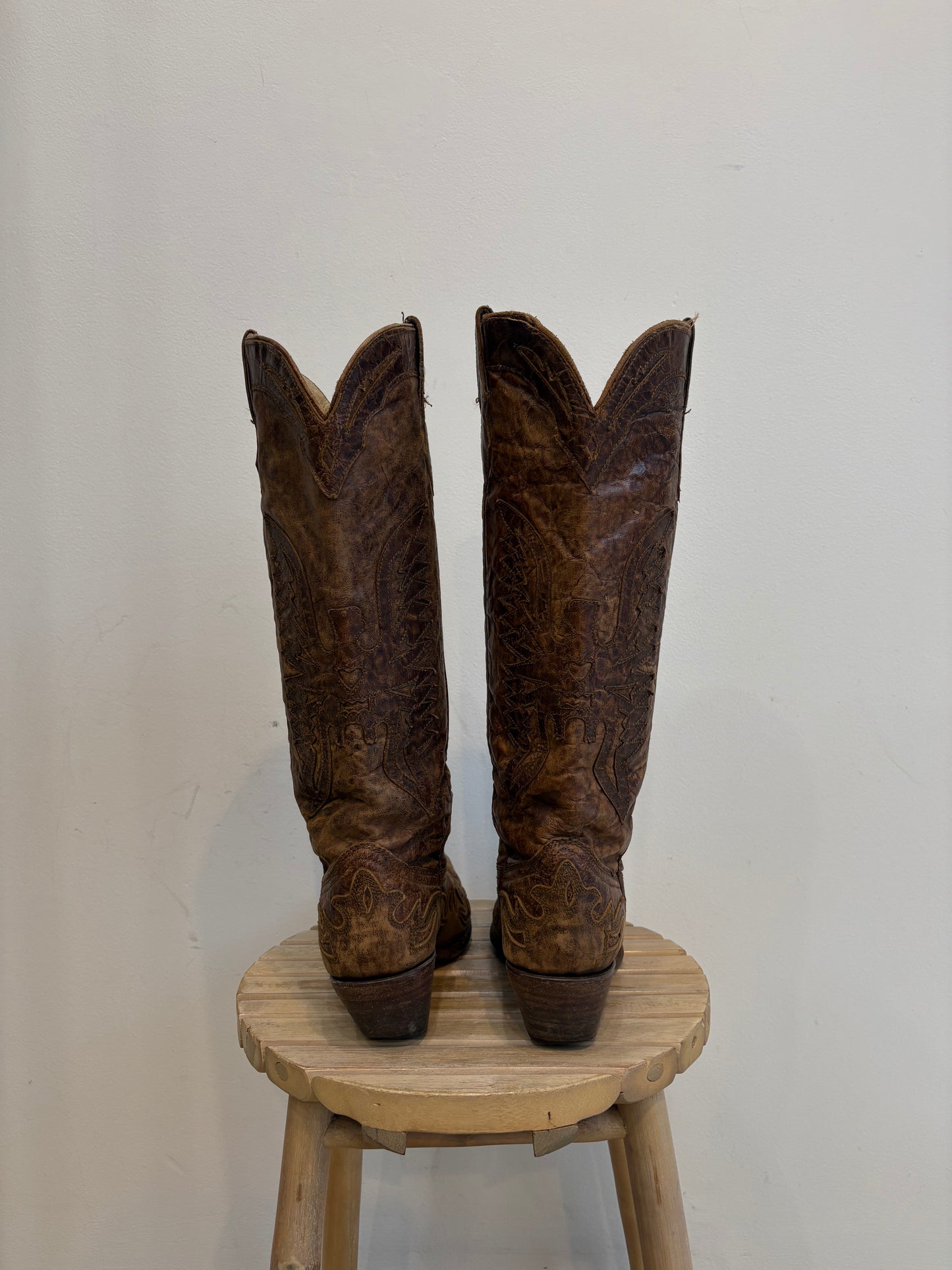 Brown Cobra Boots