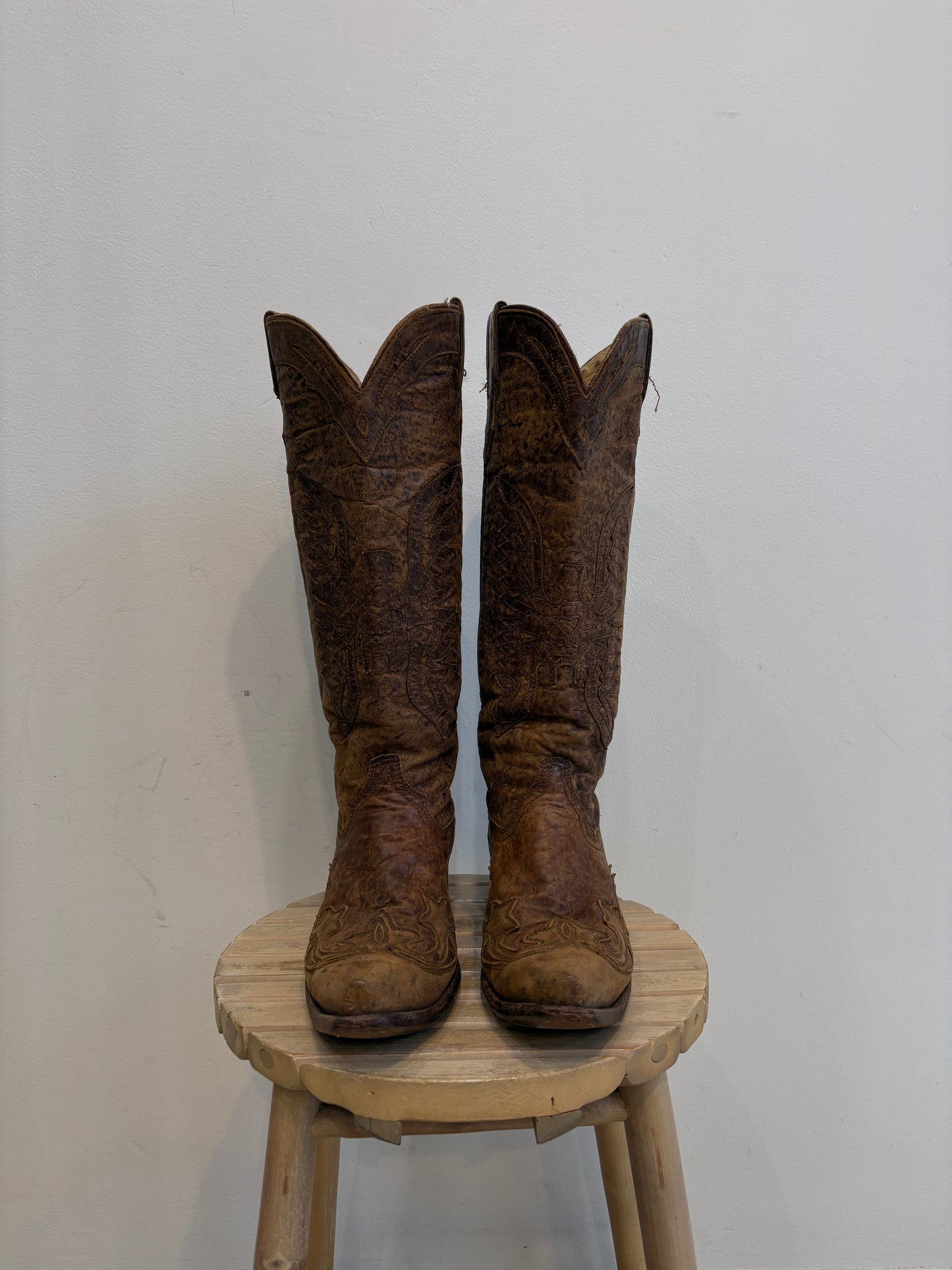Brown Cobra Boots