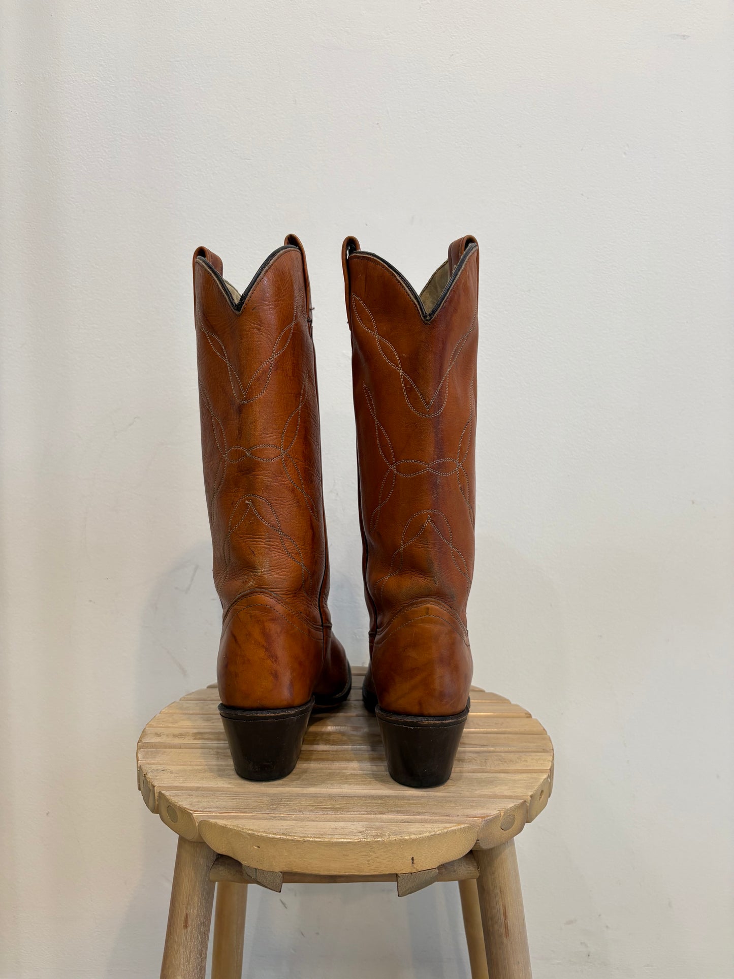 Burnt Orange Boots