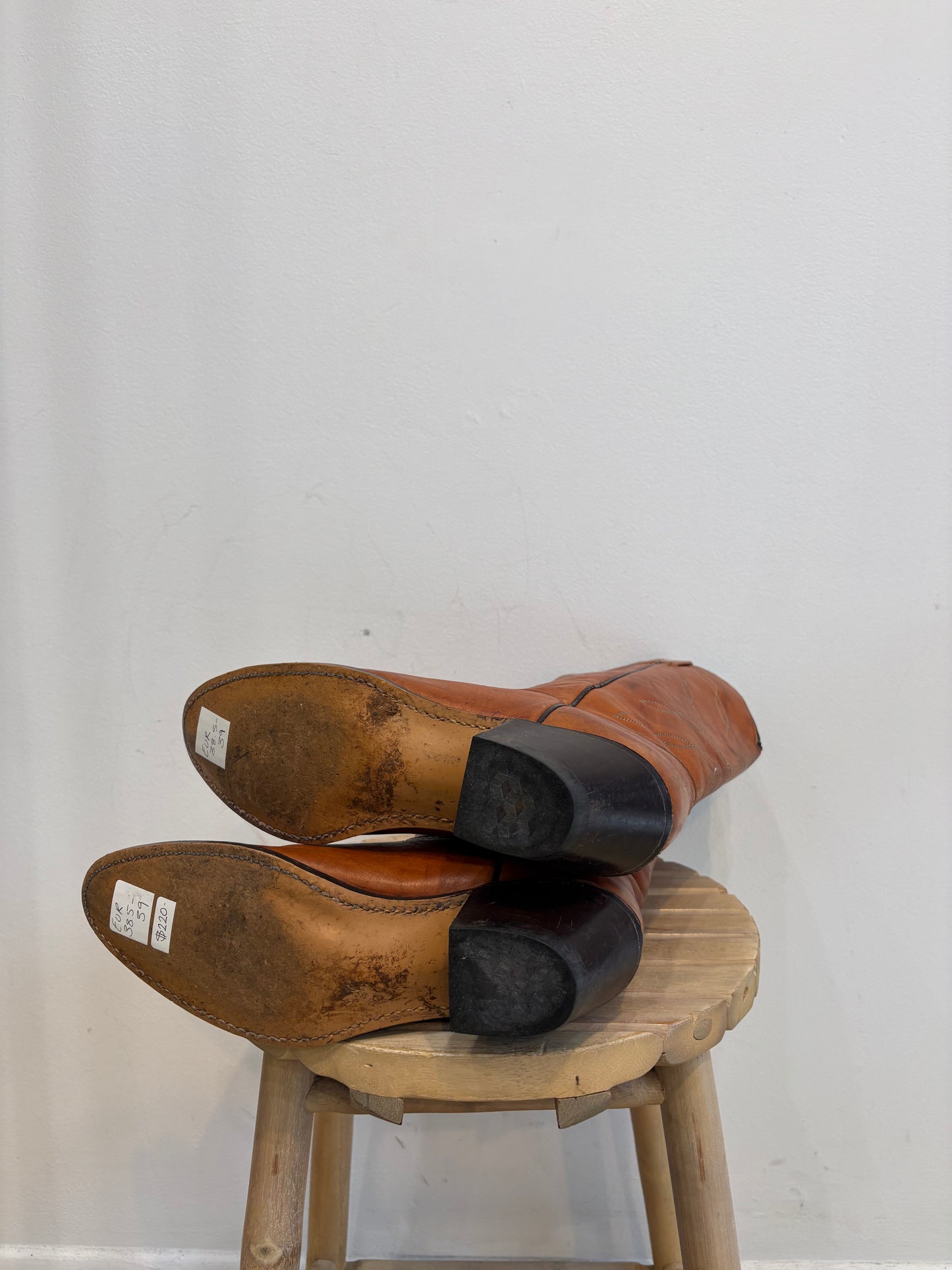 Burnt Orange Boots