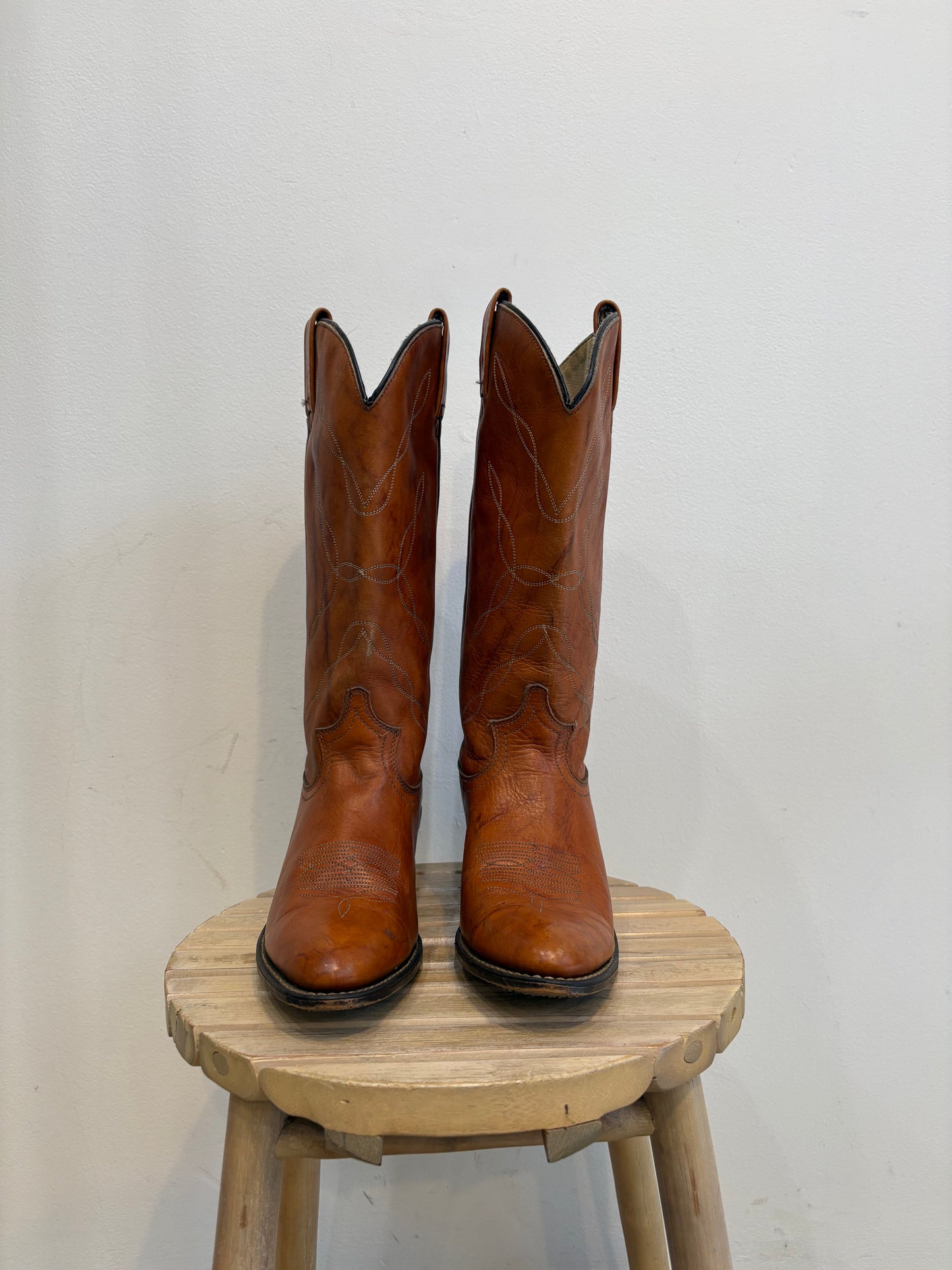 Burnt Orange Boots